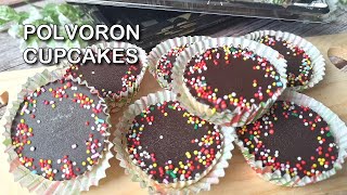 Polvoron Cupcakes Recipe With Dark Chocolate On Top Na Pang Negosyo Youtube