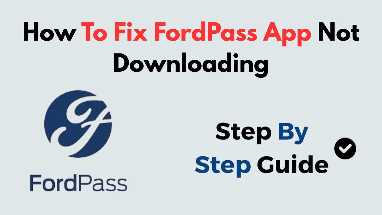 How To Fix FordPass App Not Downloading - YouTube