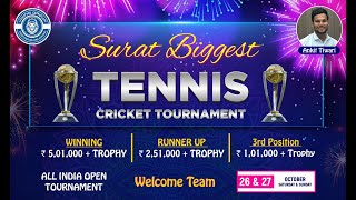 Final Day | All India Open Surat Biggest Tennis Cricket Tournament 2024 | screenshot 5