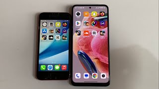 Redmi Note 12 vs iPhone SE 2020 - Speed Test (4K)