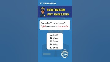 Napolcom Exam Q and A - 55 - Quantitative Reasoning Information #shorts