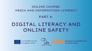 Digital literacy and online safety