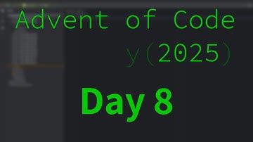 Continuing the challenge | Advent of Code 2025 | Day 8