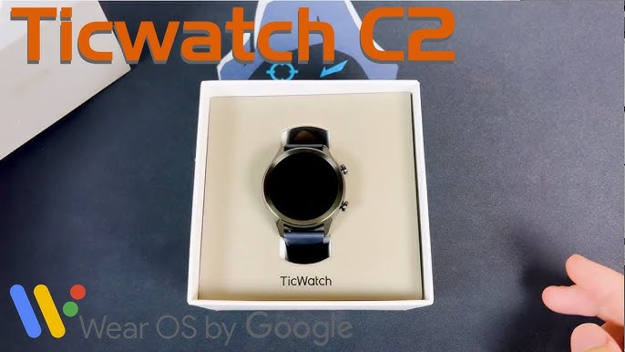 TicWatch C2 Plus Wear OS Smartwatch 1GB RAM Built in GPS Fitness Tracking  IP68 Waterproof Watch NFC Google Pay Women's Watch, Smar…