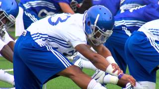 Jayhawk Insider - A Look at KU's Defense as Fall Camp Holds Second Practice