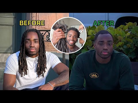 I Cut My LOCS After Having Them For 7 Years ...