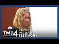Kaylee McDowell speaks at Larry Nassar's hearing