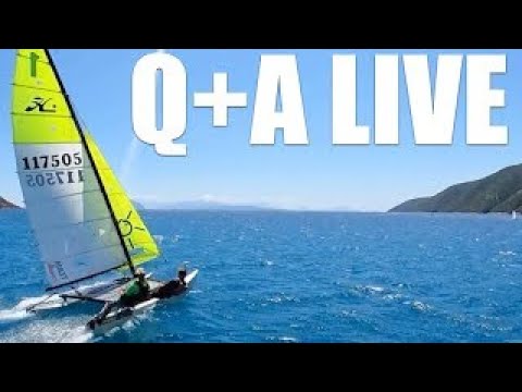 Q+A Live 106 Catamaran sailing advice.