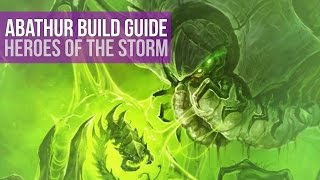 Heroes of the Storm: "Split Pushing" Abathur Talent Build Guide! (Gameplay)
