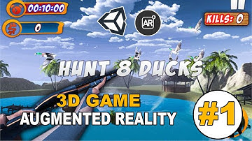 CREATE 3D GAME in Augmented Reality -  Download & installing Unity#1