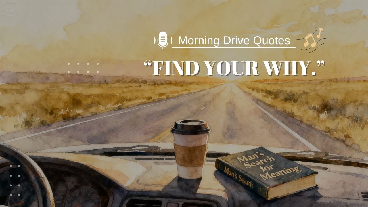 Morning Drive Quotes ☀️ Man’s Search for Meaning (Viktor Frankl) – 5 ...