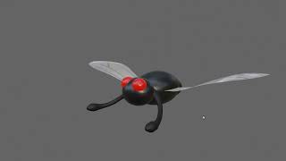 Alien Little Mosquito - 3D Model