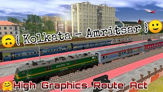 Download | KOLKATA - AMRITSAR Act | High Graphics Route for Trainz Simulator Android | By TB screenshot 4