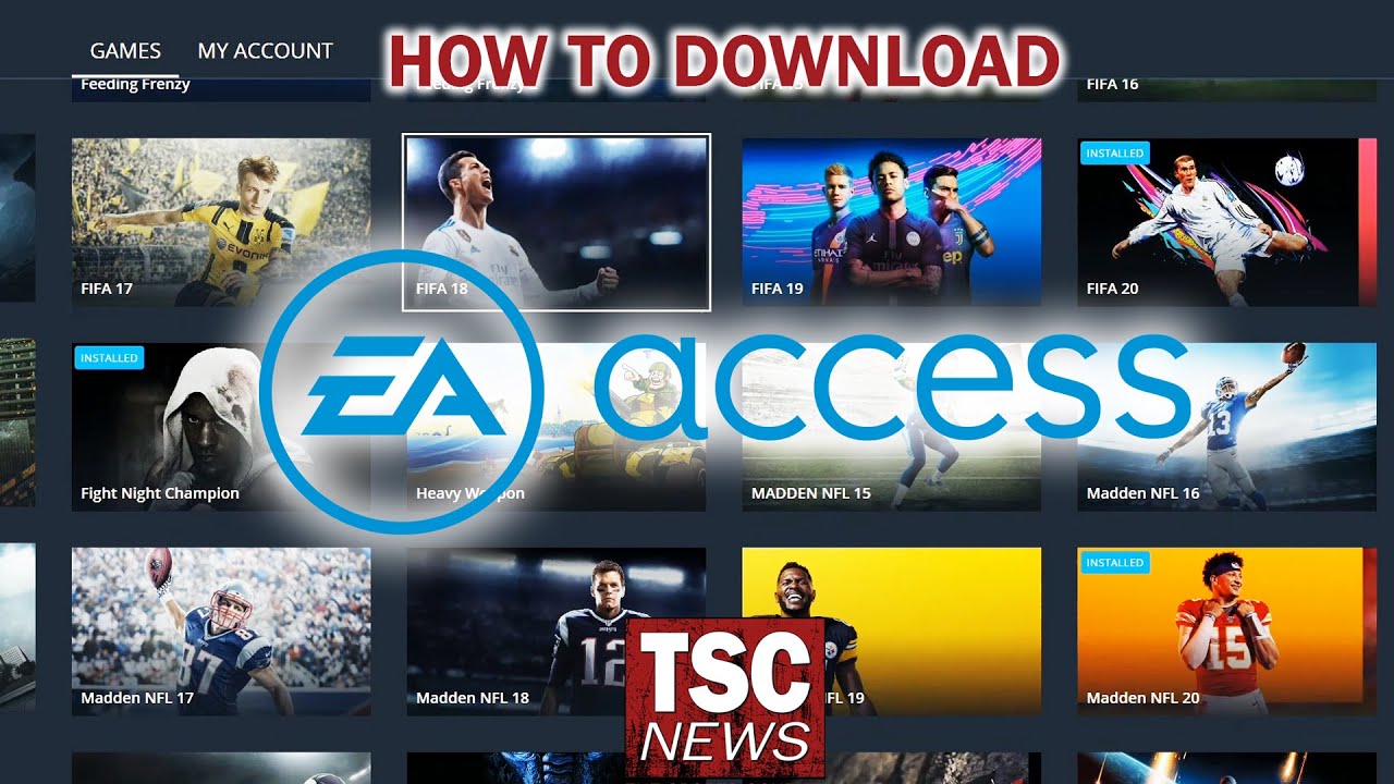 How to Download EA Access Games on Xbox One | TSC