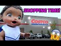 BABY ALIVE goes to COSTCO! The Lilly and Mommy Show! FUNNY KIDS SKIT!