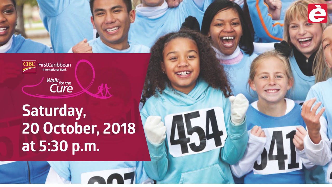 Walk for the Cure, ban kana ku CIBC FirstCaribbean International Bank ministerio del tiempo
