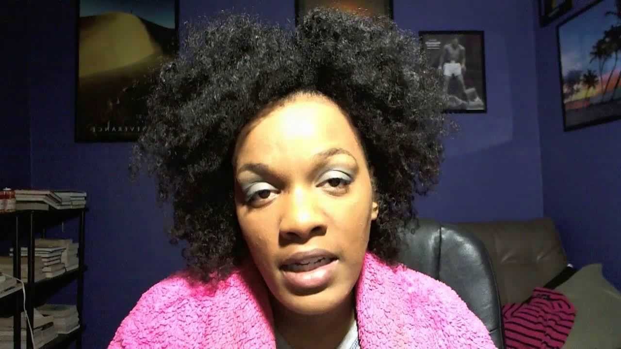 Natural Hairstyles For Black Women Curly AFRO Next Day Hair