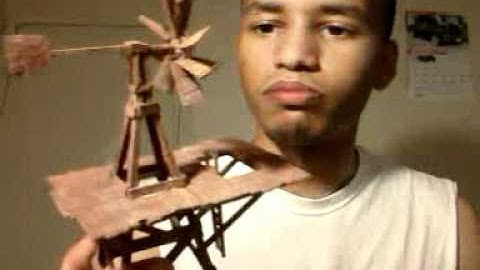 cratch built windmill