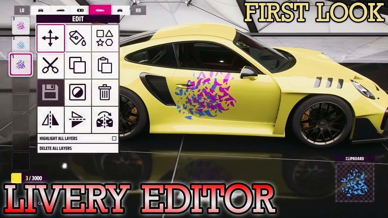 FIRST LOOK at the Forza Horizon 5 Livery Editor! YouTube