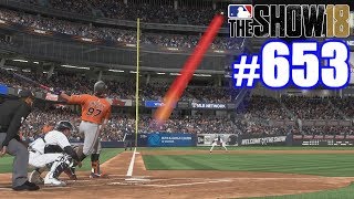 THIS BALL WENT A VERY LONG WAY! | MLB The Show 18 | Road to the Show #653