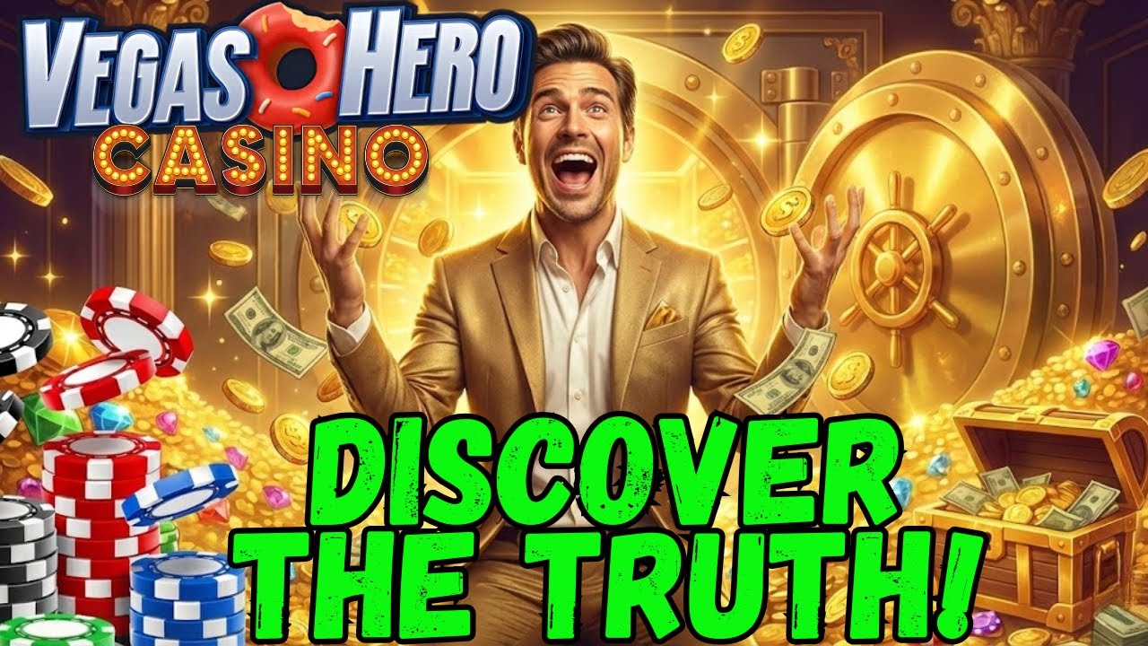 Vegas Hero Casino welcome package promotional banner in Australia