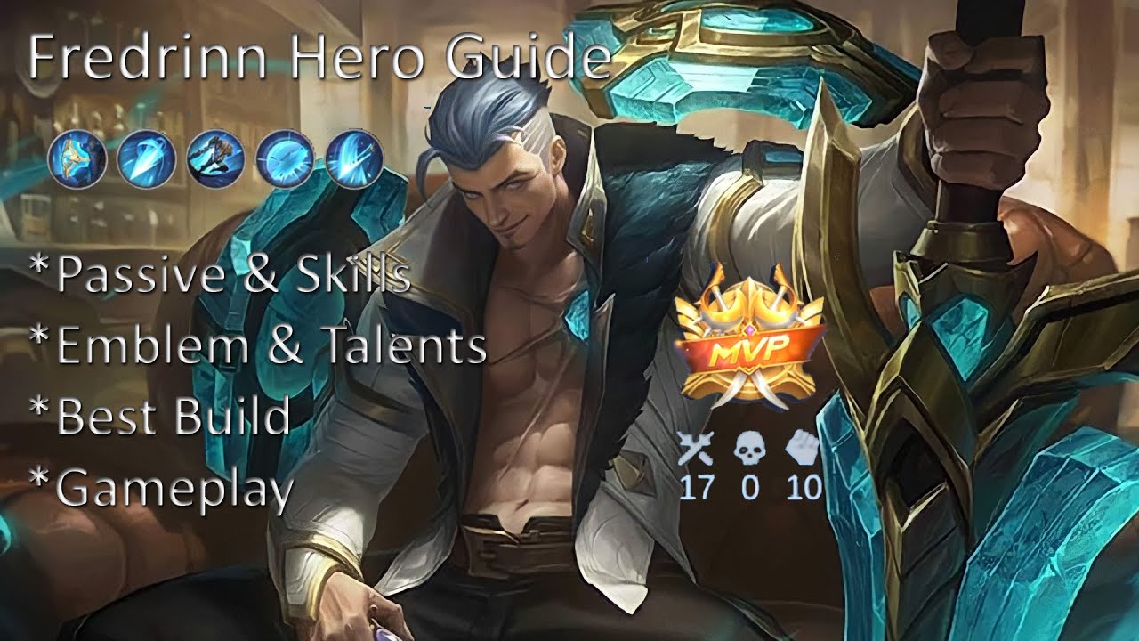 Fredrinn Hero Guide and Gameplay! Best Build, Passive and Skills, Gameplay | Mobile Legends