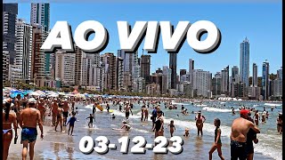 Balneário Camboriú AO VIVO Praia Lotada !!! @BielTurismo