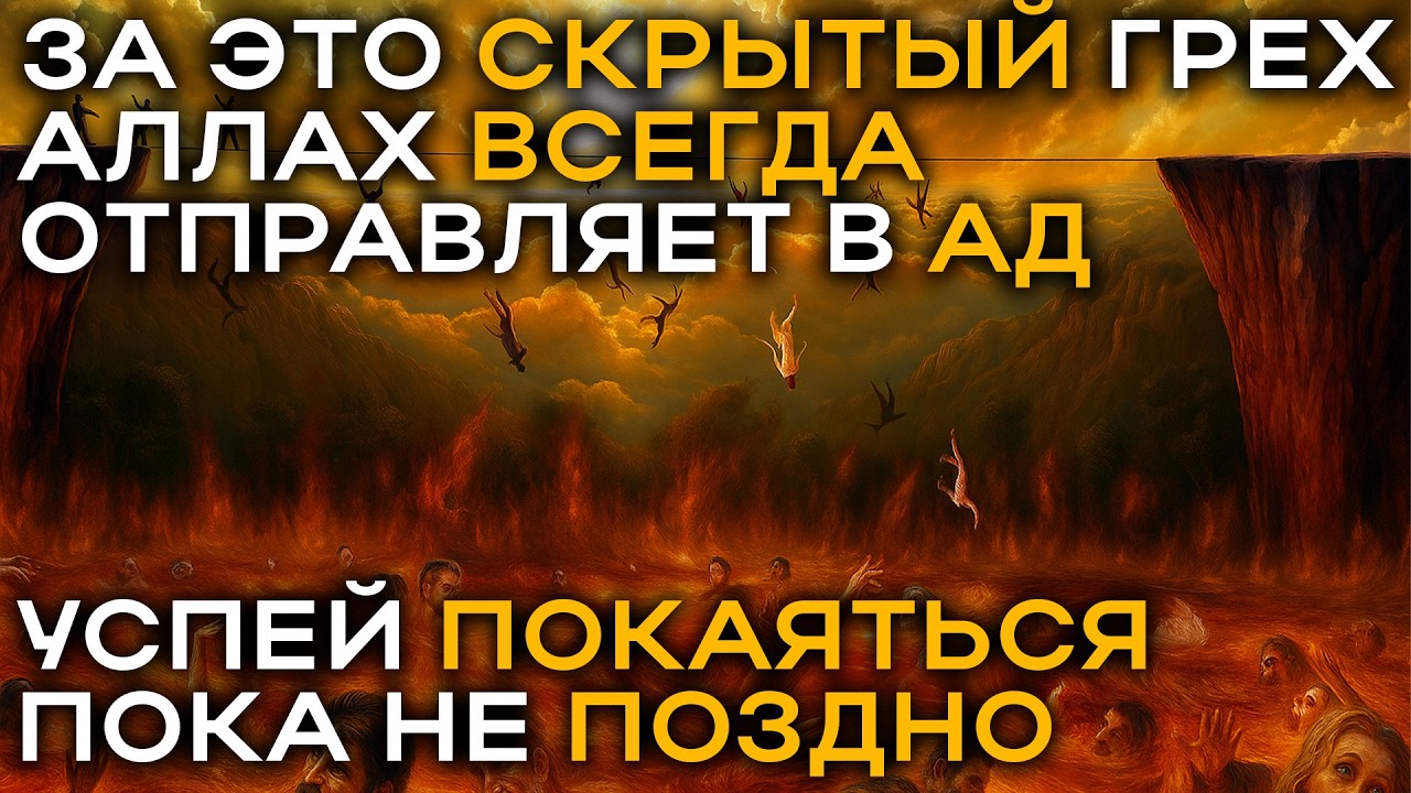 Самые опасные грехи, которые Аллах не прощает! Эти поступки лишают Рая!