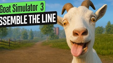 All Line Parts Locations - Goat Simulator 3: Assemble The Line ( Creating Banana People )