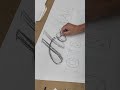 How I hand draw script #handlettering #signpainting