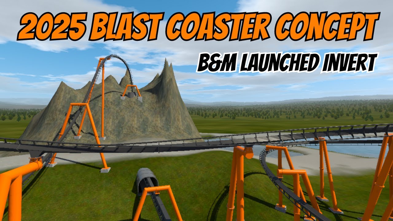 New 2025 Blast Coaster Concept | B&M Launched Invert  | Canada’s Wonderland | Thrill Warrior