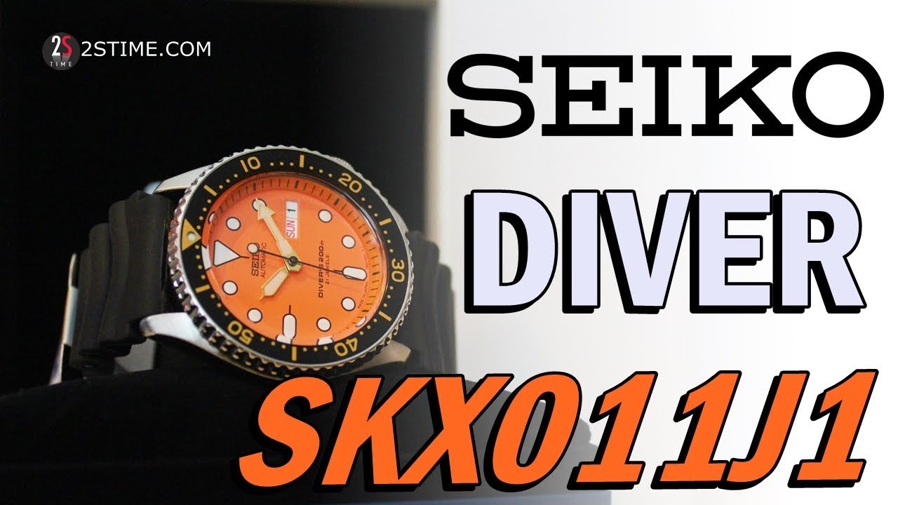 SEIKO Diver SKX011J1 Japan Made - Best Dive Watch Under 500$ - YouTube