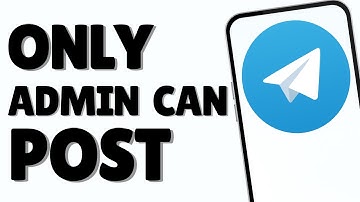 How to Set Telegram Group as Admins Only | Make Only Admins Can Send Messages in Telegram