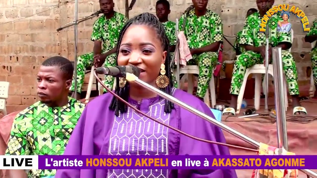 HONSOU AKPELI EN LIVE À AKASSATO AGONMÈ