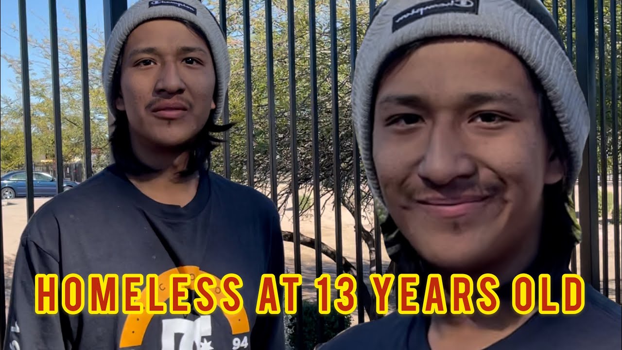 Caleb 18 year old homeless kid YouTube
