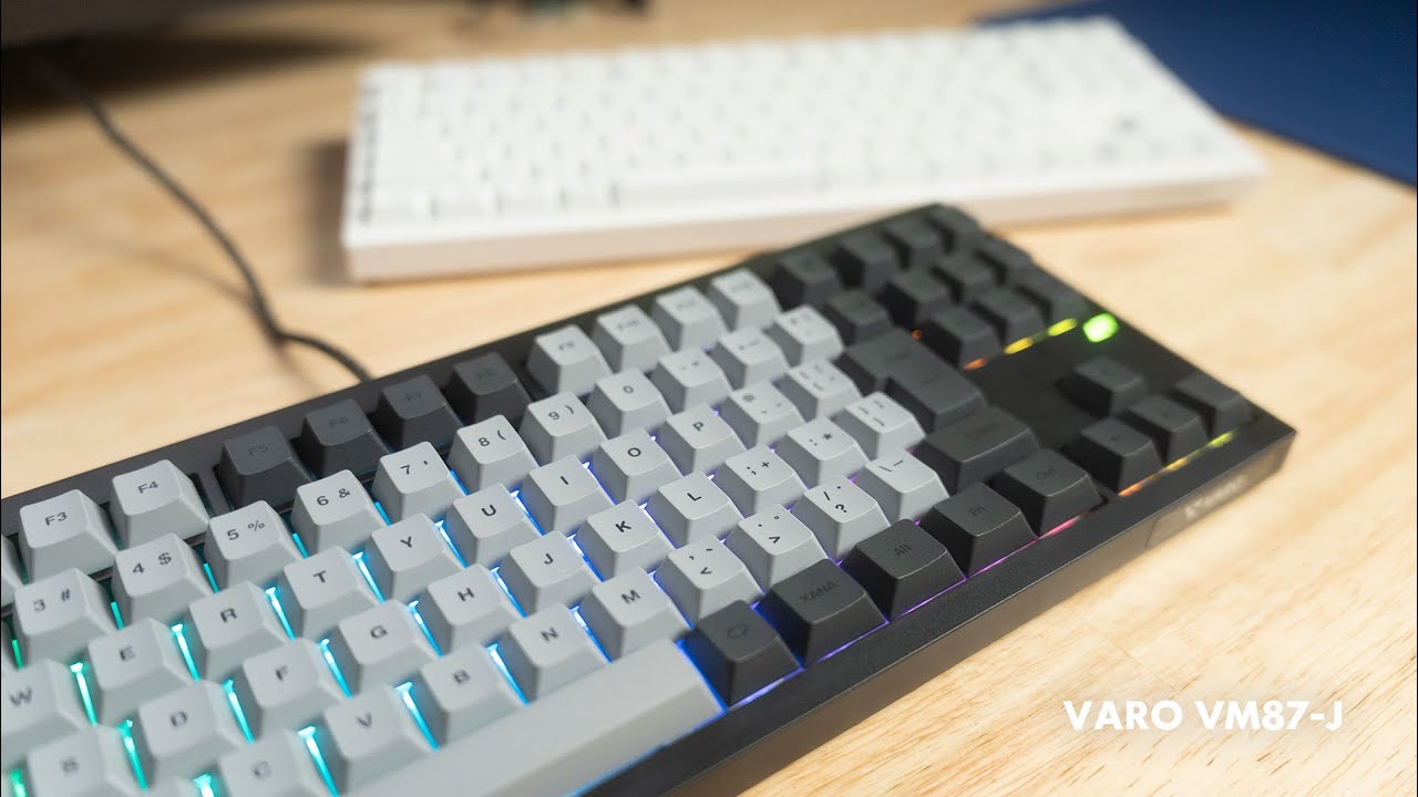 VARO メカニカルキーボード 3モード対応 VM87-J VARO メカニカルキーボード 3モード対応 (VERY PERI リニア) 日本語