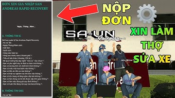 Hướng Dẫn Nộp Đơn Xin Vào Tổ Chức/Faction (S.A.R.R) [SA-VN.PRO]