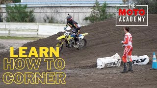 Cornering a dirt bike made easy!