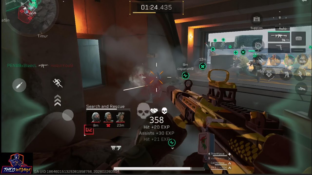 64 Kills MP-5 Di ASCENSION. Dewi Fortuna datang 😄 Garena Delta Force 