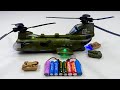 Unboxing RC Dinosaur transport truck,Ev Military helicopter,RC Medical ambulance,Ev Dancing Rabbit