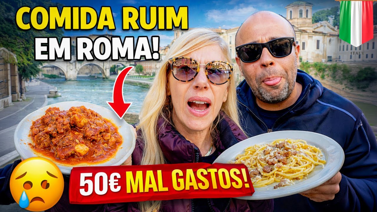 🇮🇹 CAÍMOS EM ARMADILHA TURÍSTICA EM ROMA 😩 @eusousoll