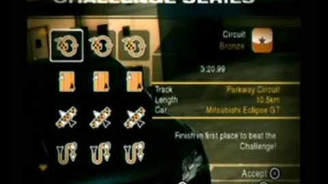 NFS Undercover PS2  100 % Game Completion