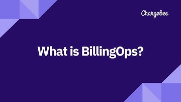 What is BillingOps | Chargebee