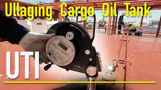 Как делать замер в грузовом танке. Ullaging / Cargo Oil Tank