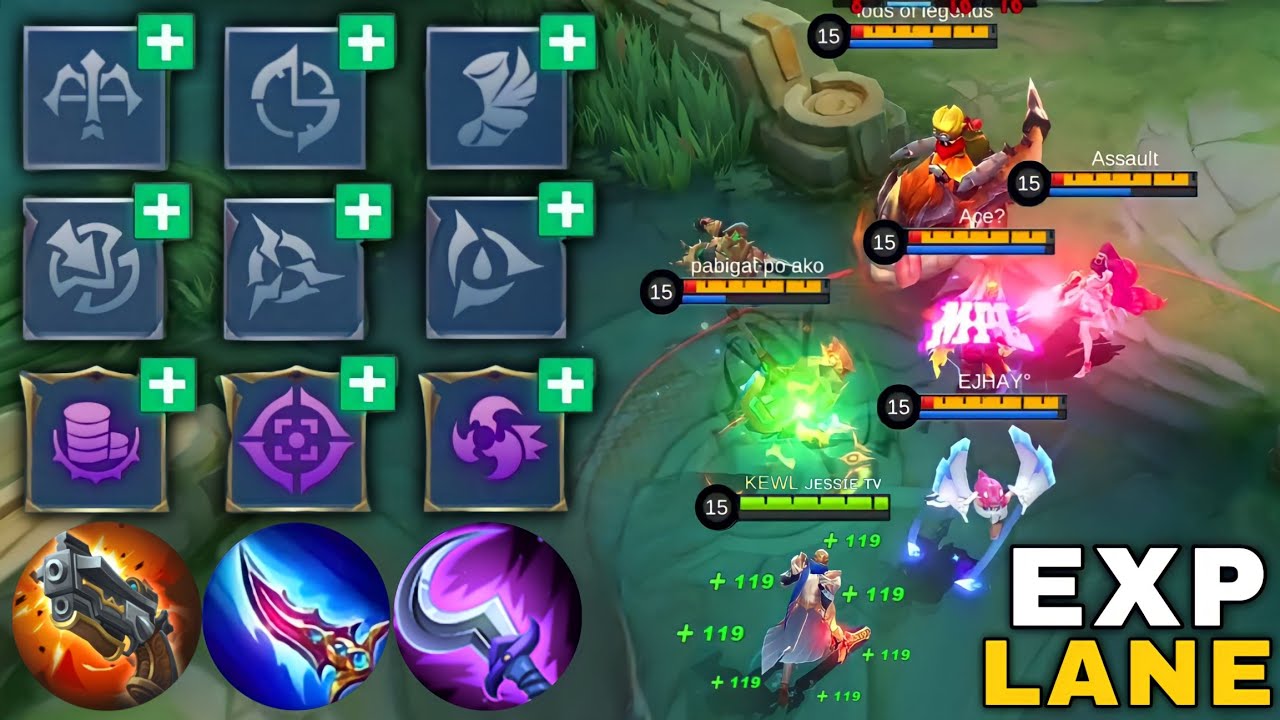 God mode exp lane alucard best build emblem spell tips and tricks