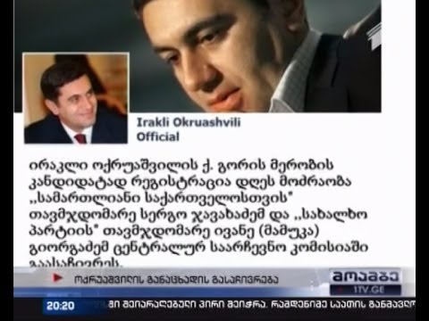 სერგო ჯავახაძე და მამუკა გიორგაძე ირაკლი ოქრუაშვილის წინააღმდეგ