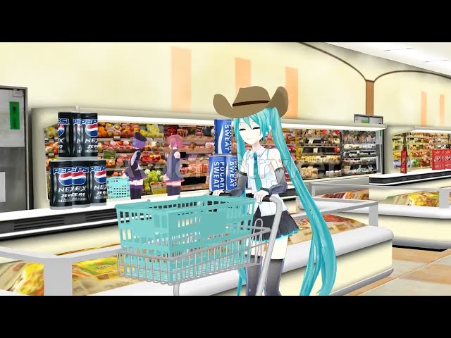 [MMD Talkloid] Miku sings Gegagedigedagedago class=