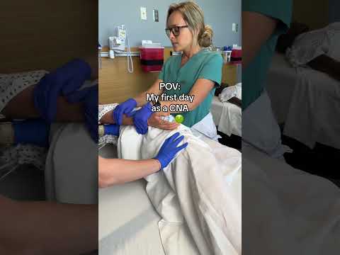 POV My First Day As A CNA Nursehumor Nurseinthemaking