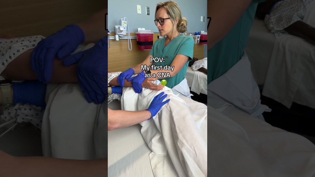 POV My First Day As A CNA Nursehumor Nurseinthemaking