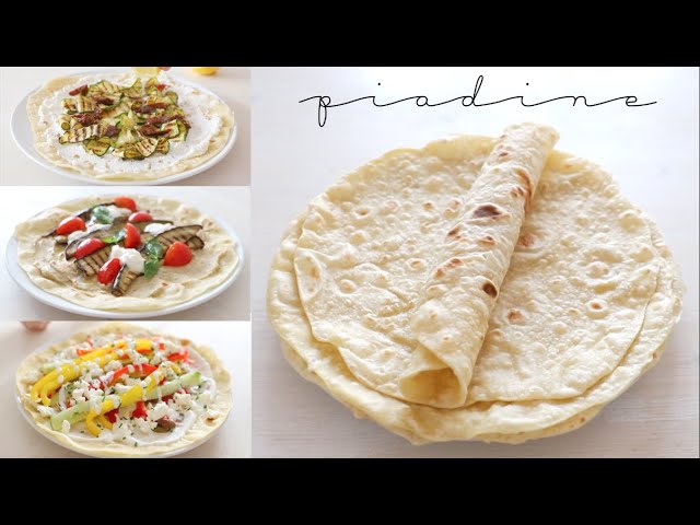 Piadine Integrali con lo yogurt- Ricette plant based di natureat